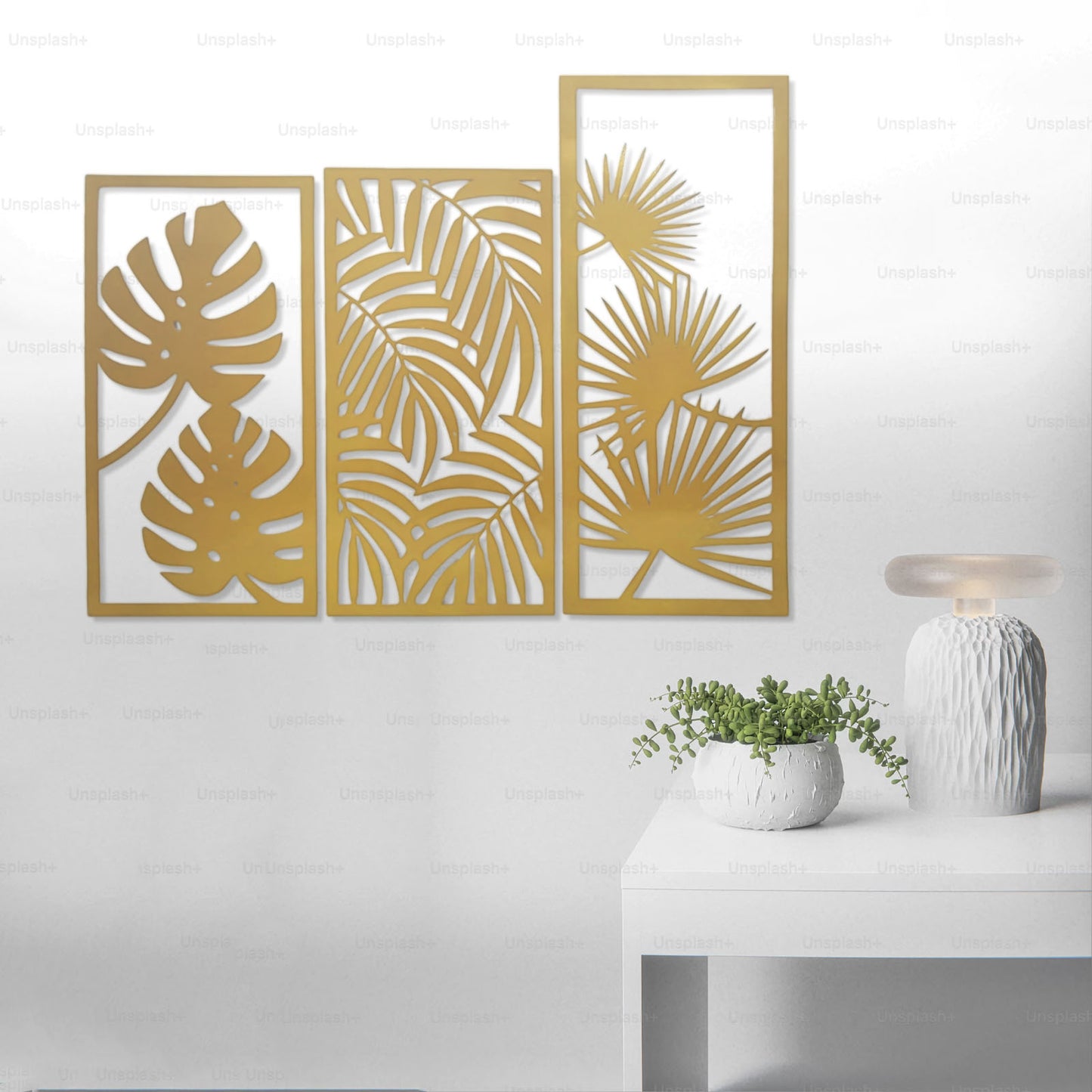 Tropical Leaf Wall Trio