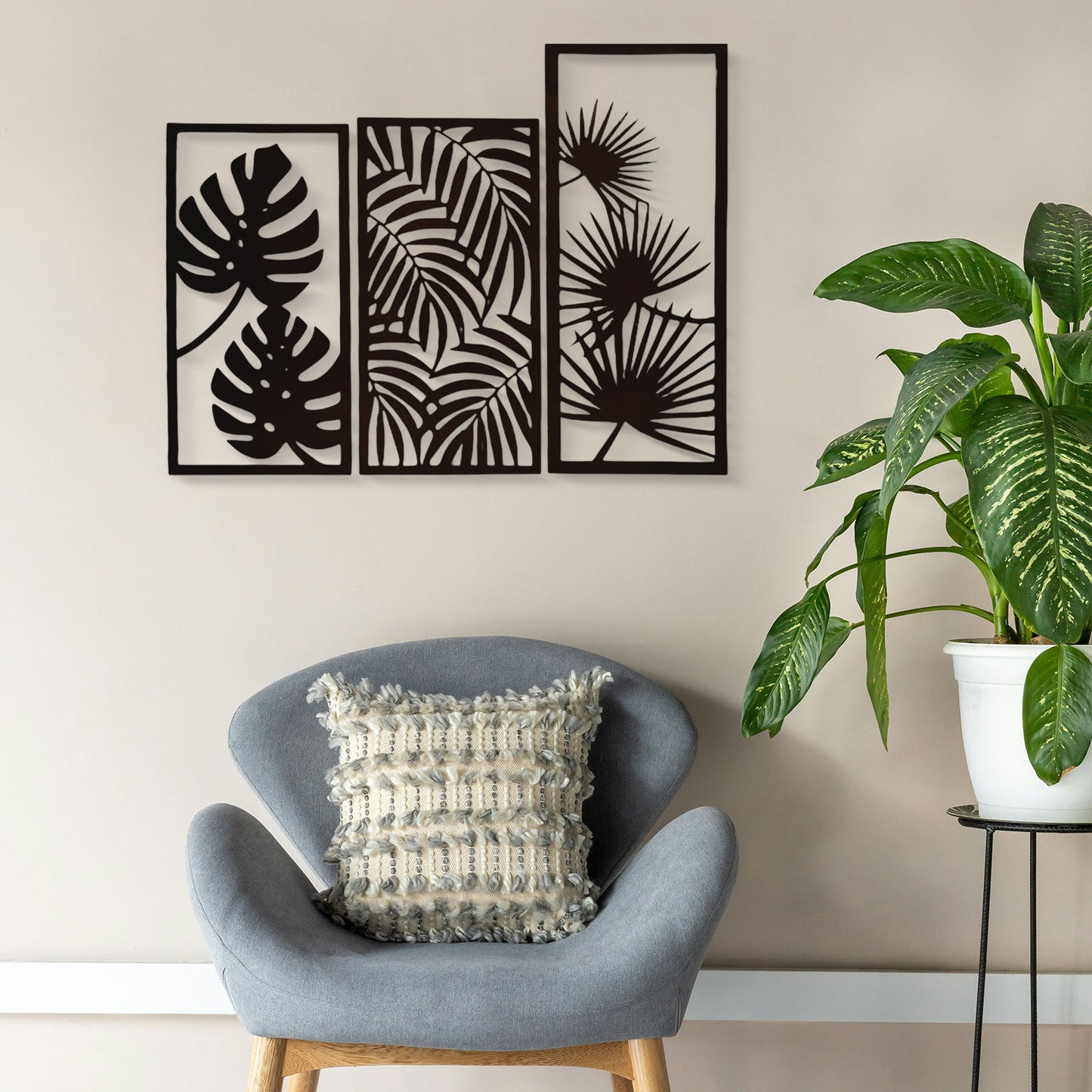 Tropical Leaf Wall Trio